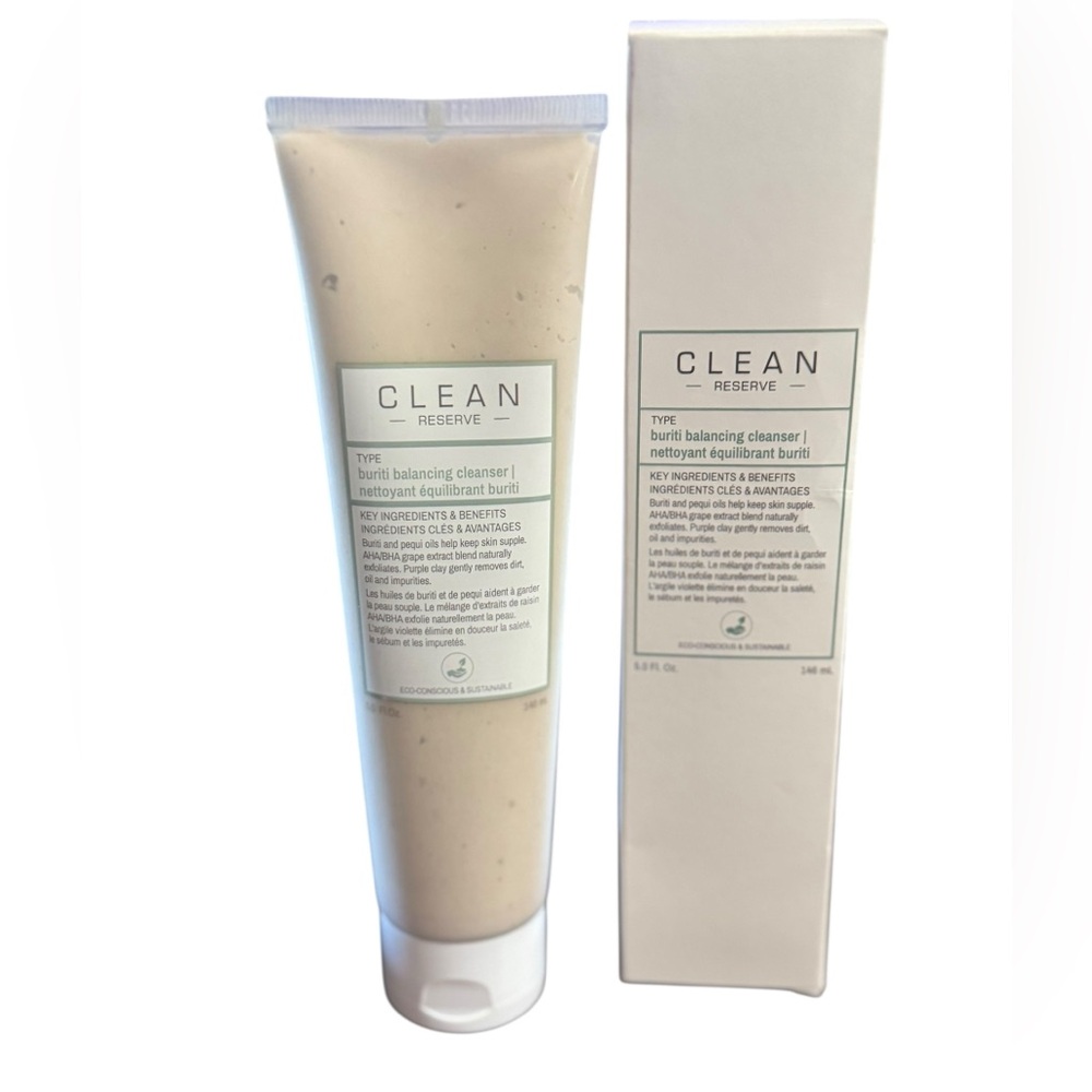 Clean Reserve Buriti Balancing Cleanser 5.0oz New, Sealed In Box